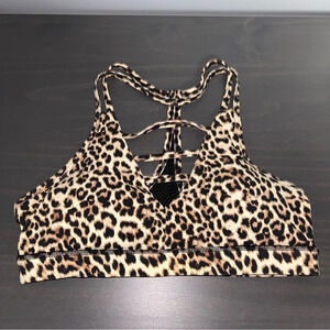 ZYIA Wild Pattern Strappy Sports Bra